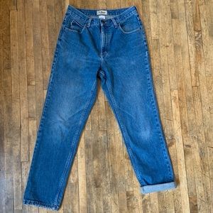 Vintage L.L. Bean Classic Fit High Rise Mom Jeans